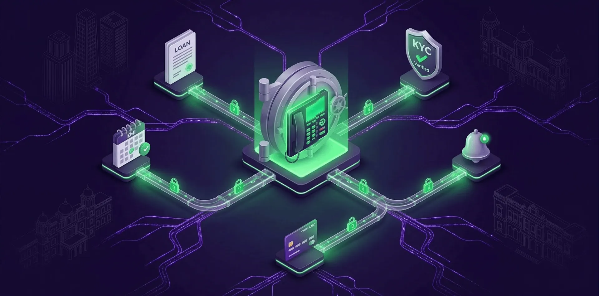 ai calling banking india hero image