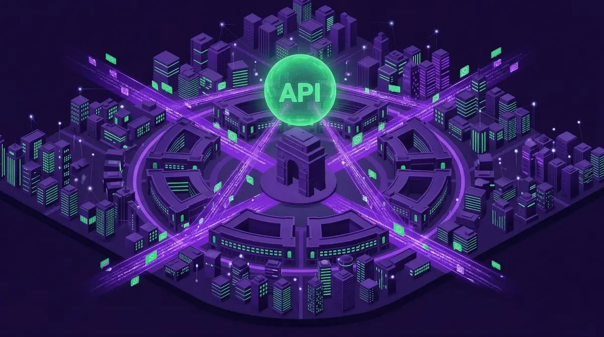 WhatsApp API Delhi dashboard by Botsense