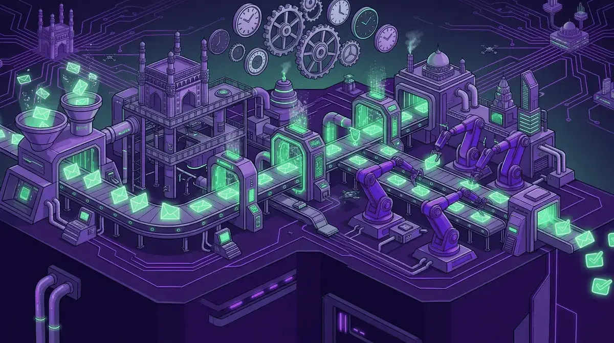 WhatsApp Automation Hyderabad dashboard by Botsense