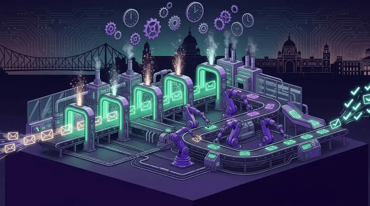 WhatsApp Automation Kolkata dashboard by Botsense