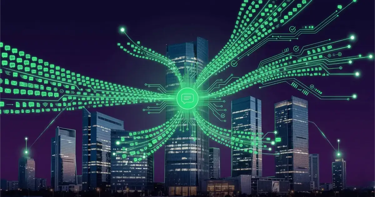 WhatsApp Broadcasting Gurgaon dashboard by Botsense