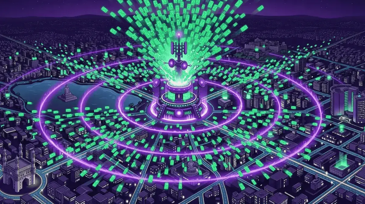 WhatsApp Bulk Messaging Hyderabad dashboard by Botsense