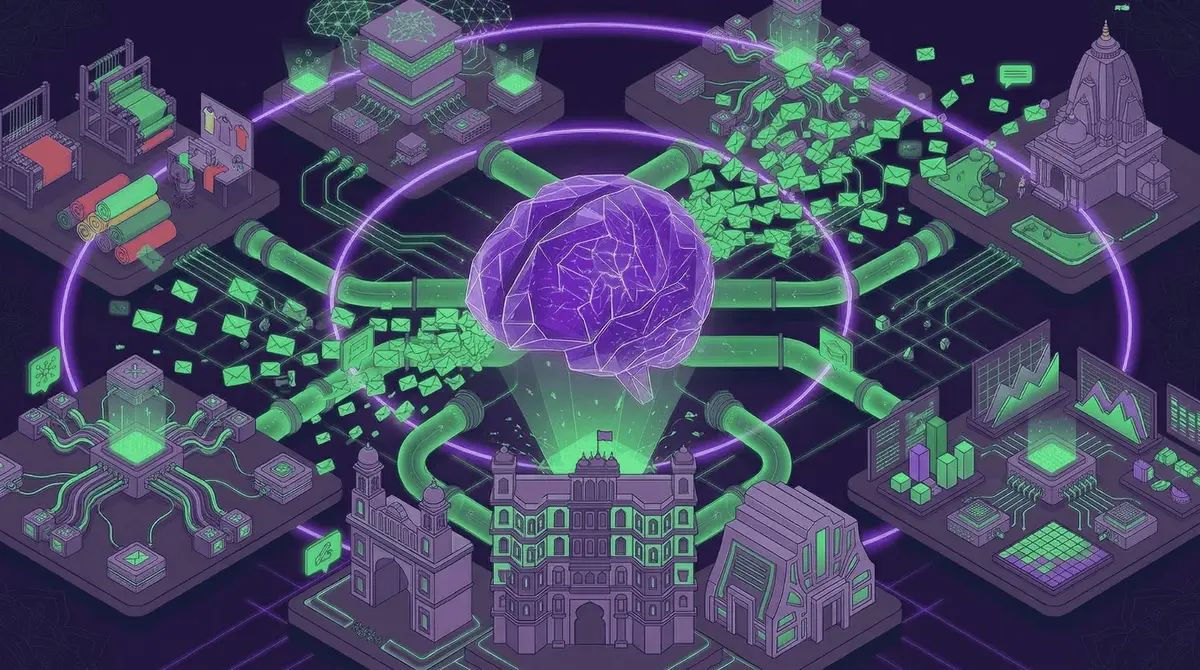 WhatsApp Bulk Messaging Indore dashboard by Botsense