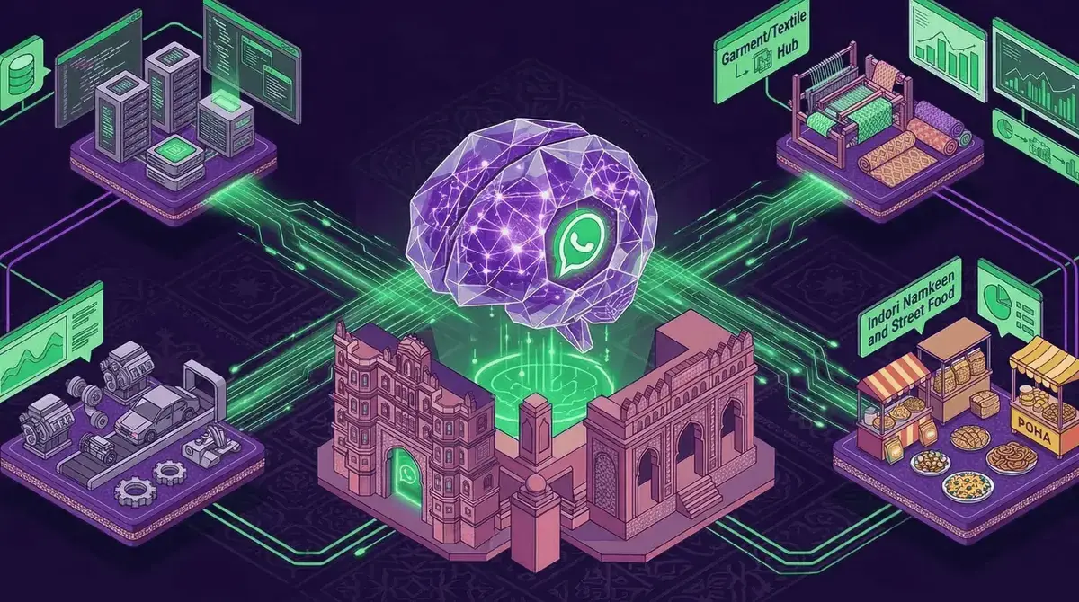 WhatsApp Chatbot Jaipur dashboard by Botsense