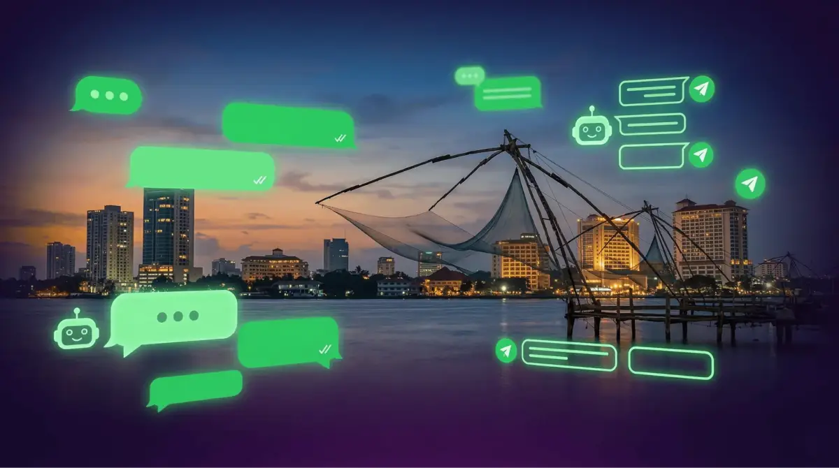 WhatsApp Chatbot Kochi dashboard by Botsense