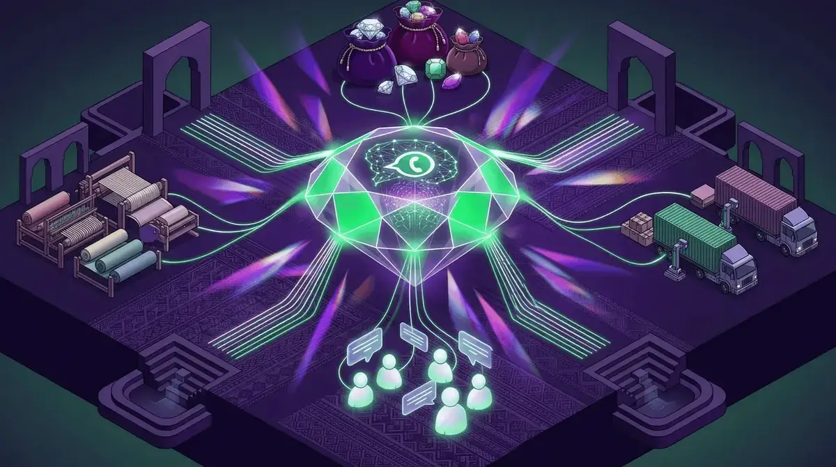 WhatsApp Chatbot Surat dashboard by Botsense