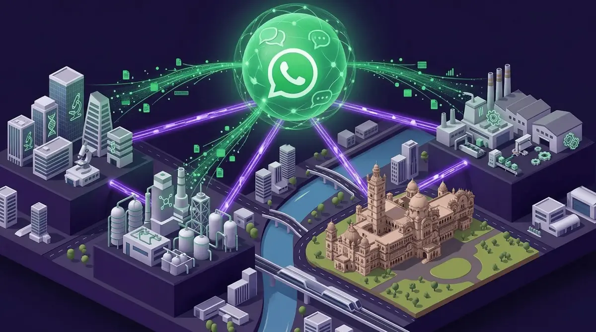 WhatsApp Chatbot Vadodara - Botsense official partner for businesses in Vadodara