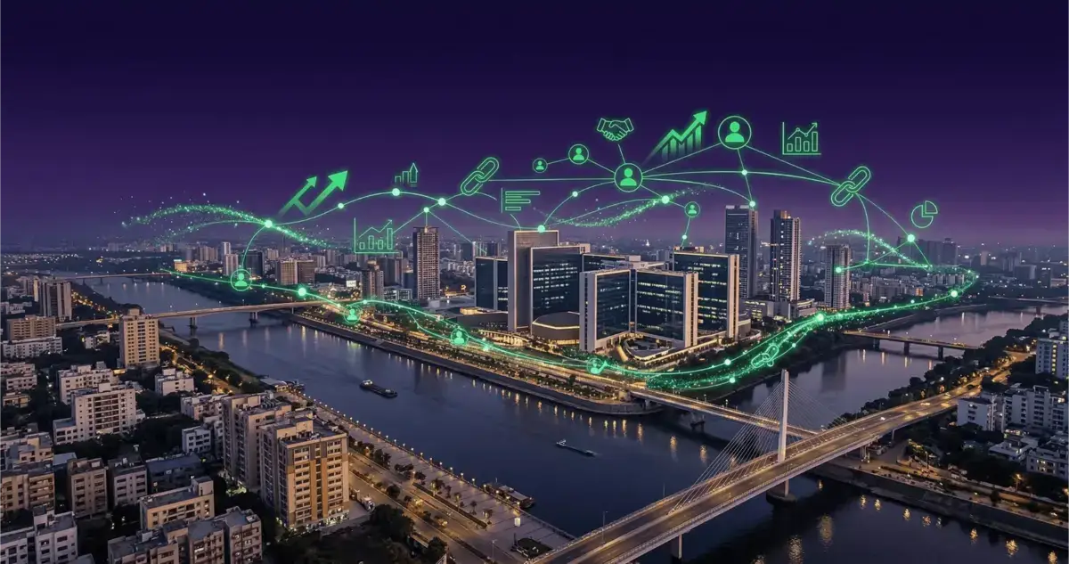 WhatsApp CRM Surat dashboard by Botsense