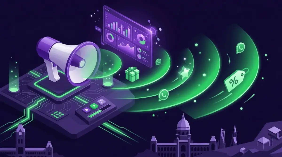 WhatsApp Marketing Chennai dashboard by Botsense