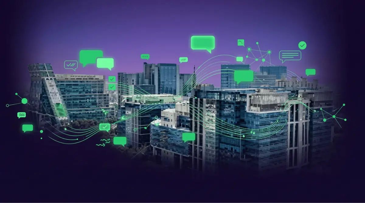 WhatsApp Marketing Gurgaon dashboard by Botsense