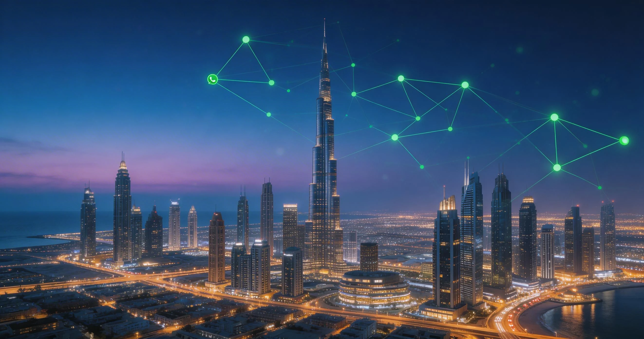 WhatsApp marketing real estate Dubai campaign dashboard for property agencies by Botsense